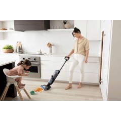 Shark WD210EU Vacuum Mop - Powerful, Versatile & Sleek Black Floor Cleaner